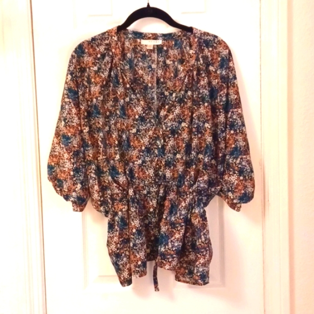 Kenar Floral blouse, size medium